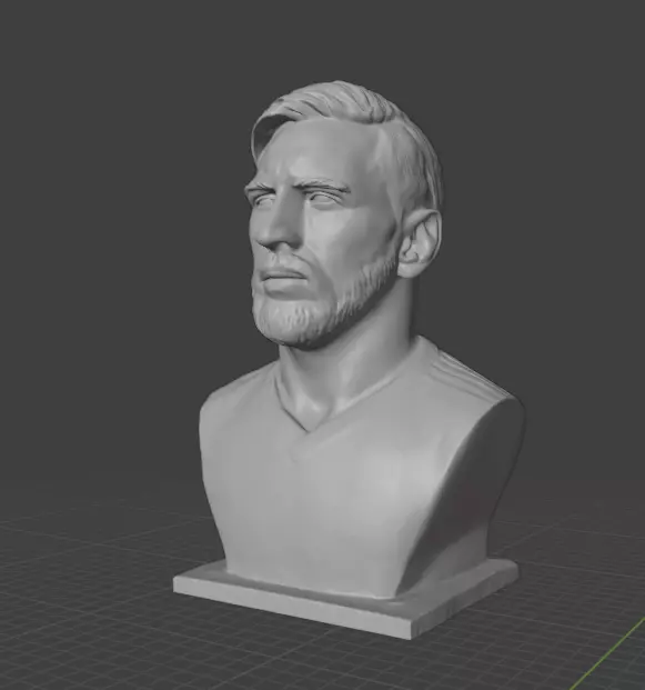 Lionel Messi  3D print model_12