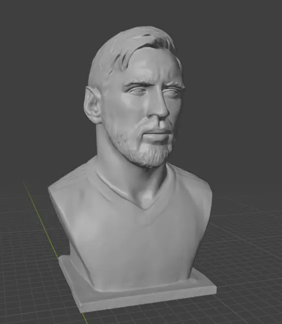 Lionel Messi  3D print model_6