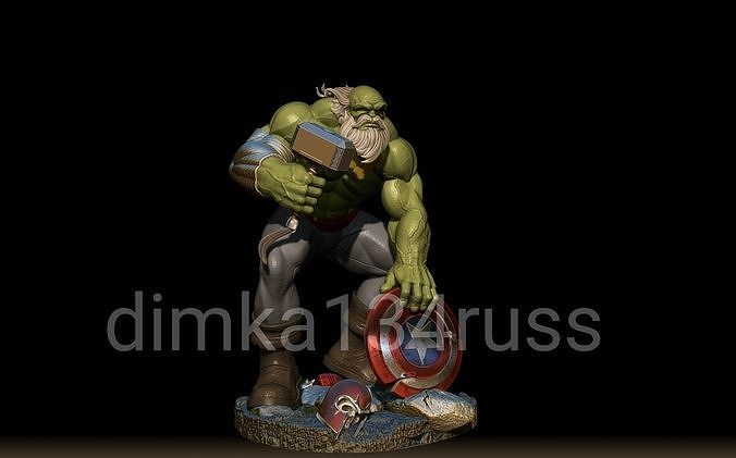 hulk maestro 3D print model
