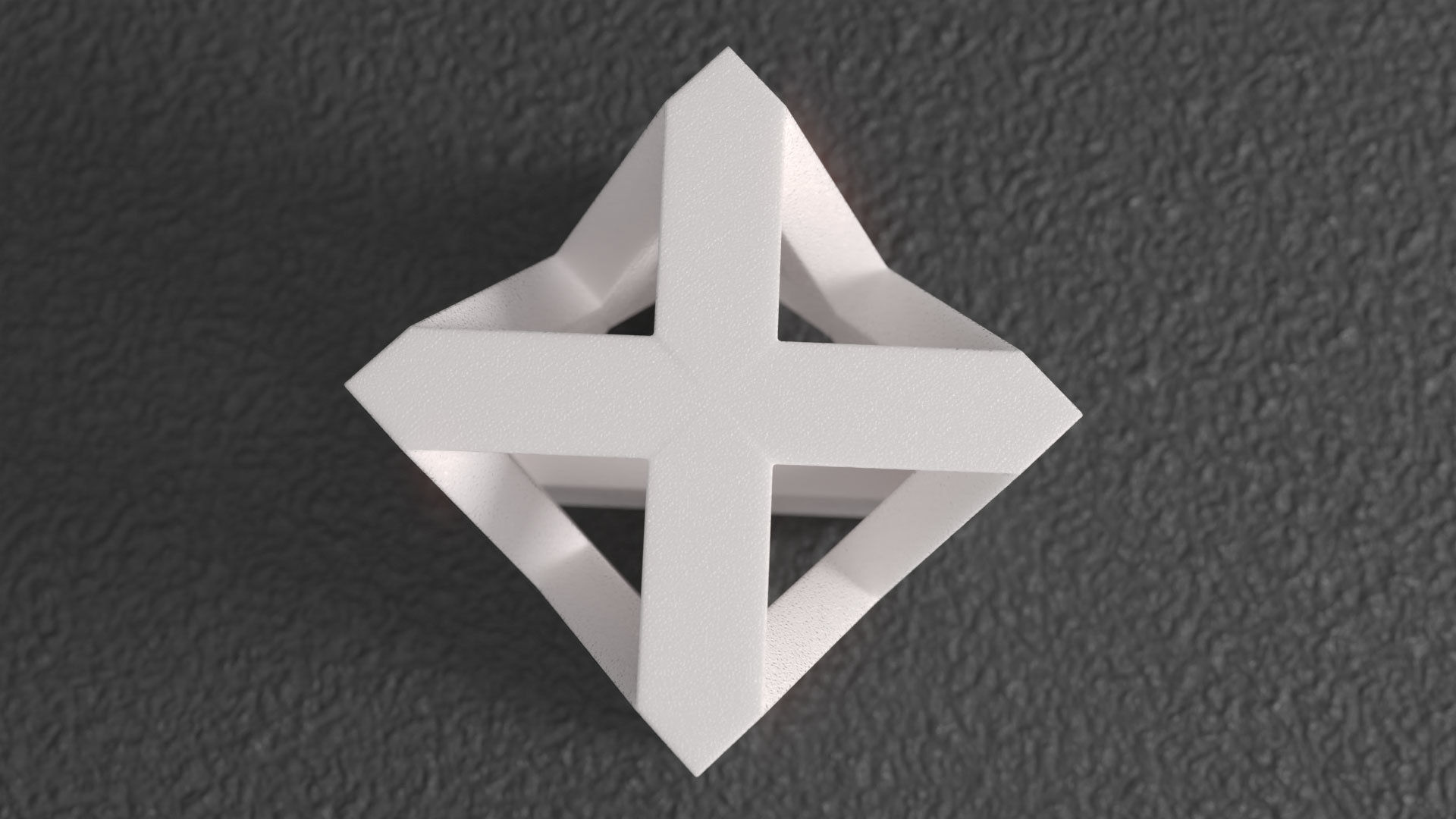 Merkaba Sculpture 3D print model_2