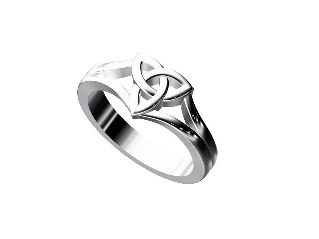 LADIES RING 3D print model_4
