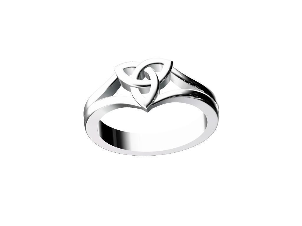 LADIES RING 3D print model_9