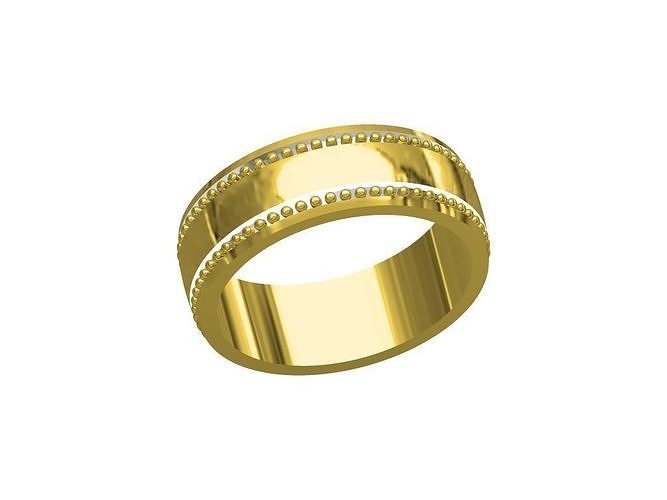 band ring 3D print model