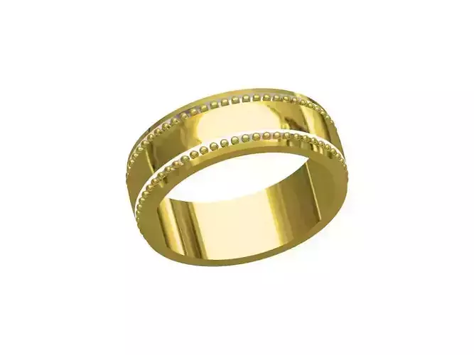 band ring 3D print model