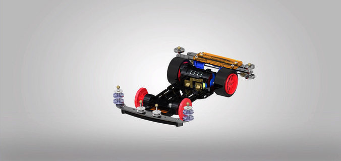 Tamiya Mini 4WD Racing 3D print model