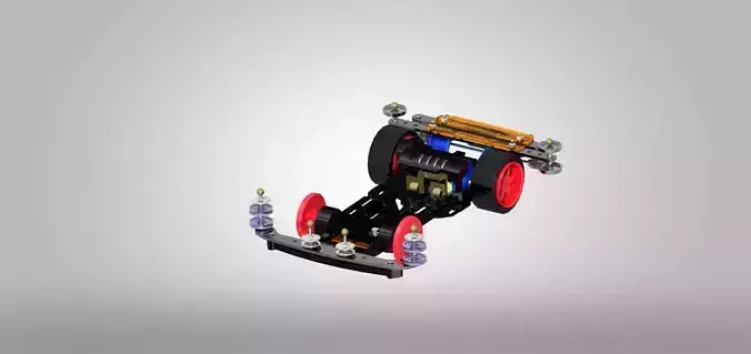 Tamiya Mini 4WD Racing 3D print model