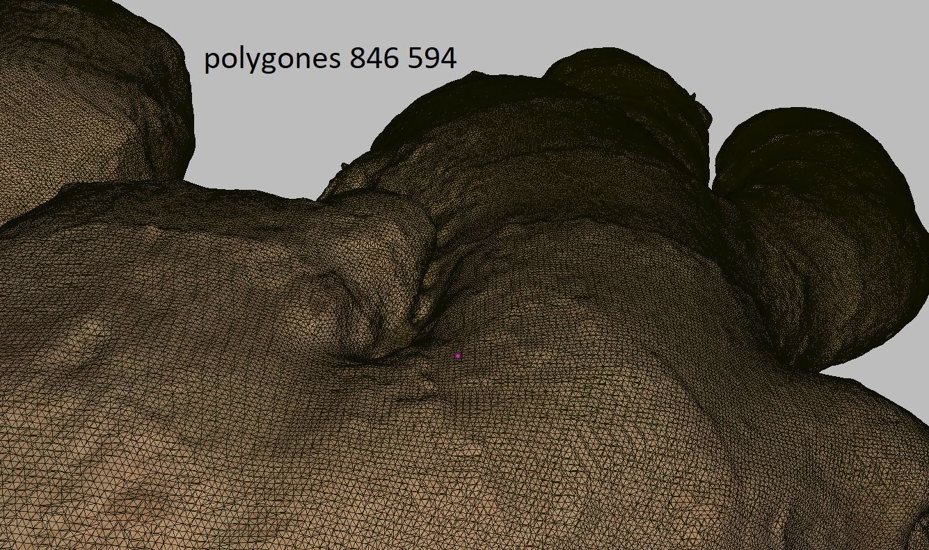 Ginger root Low-poly 3D model_7