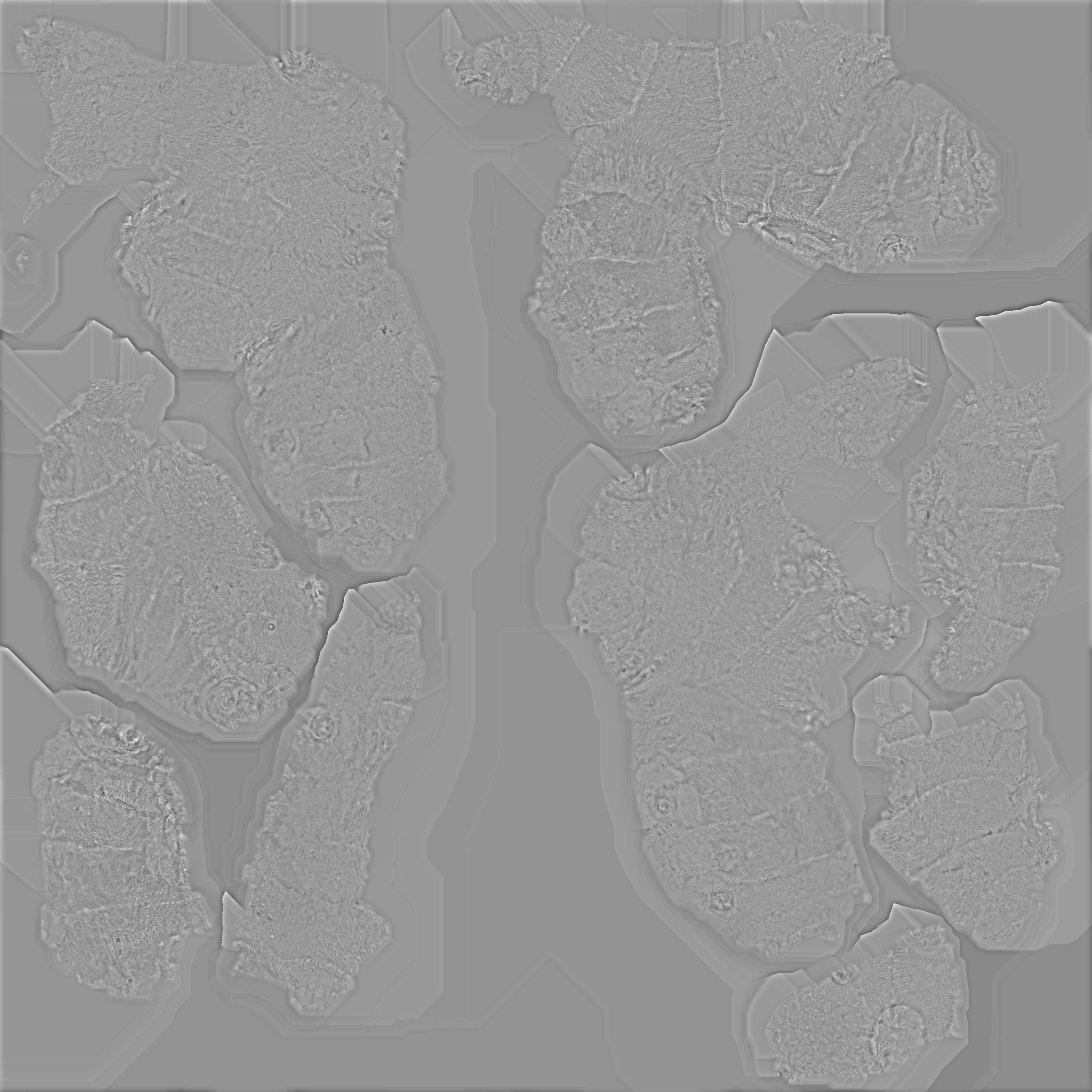 Ginger root Low-poly 3D model_19