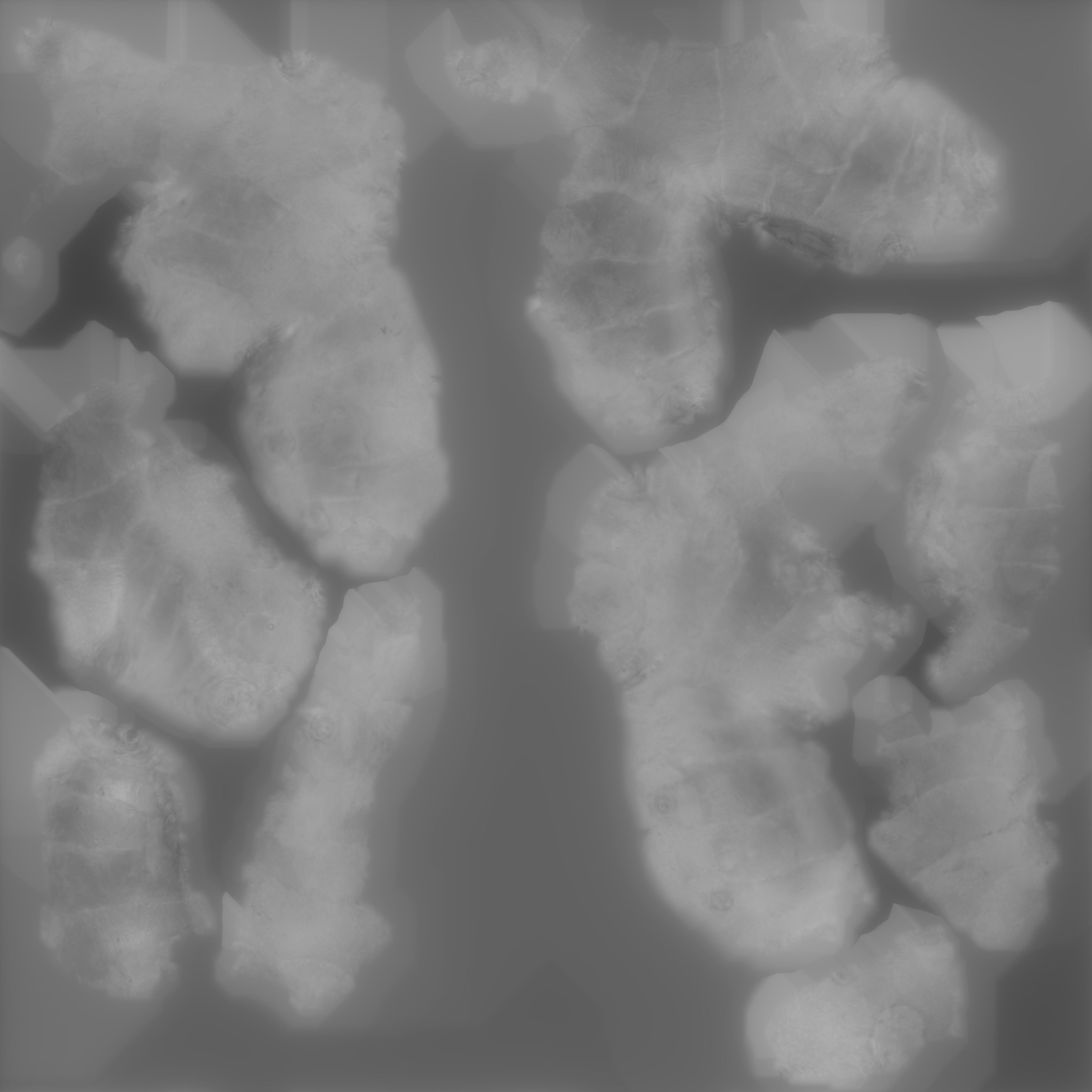 Ginger root Low-poly 3D model_16