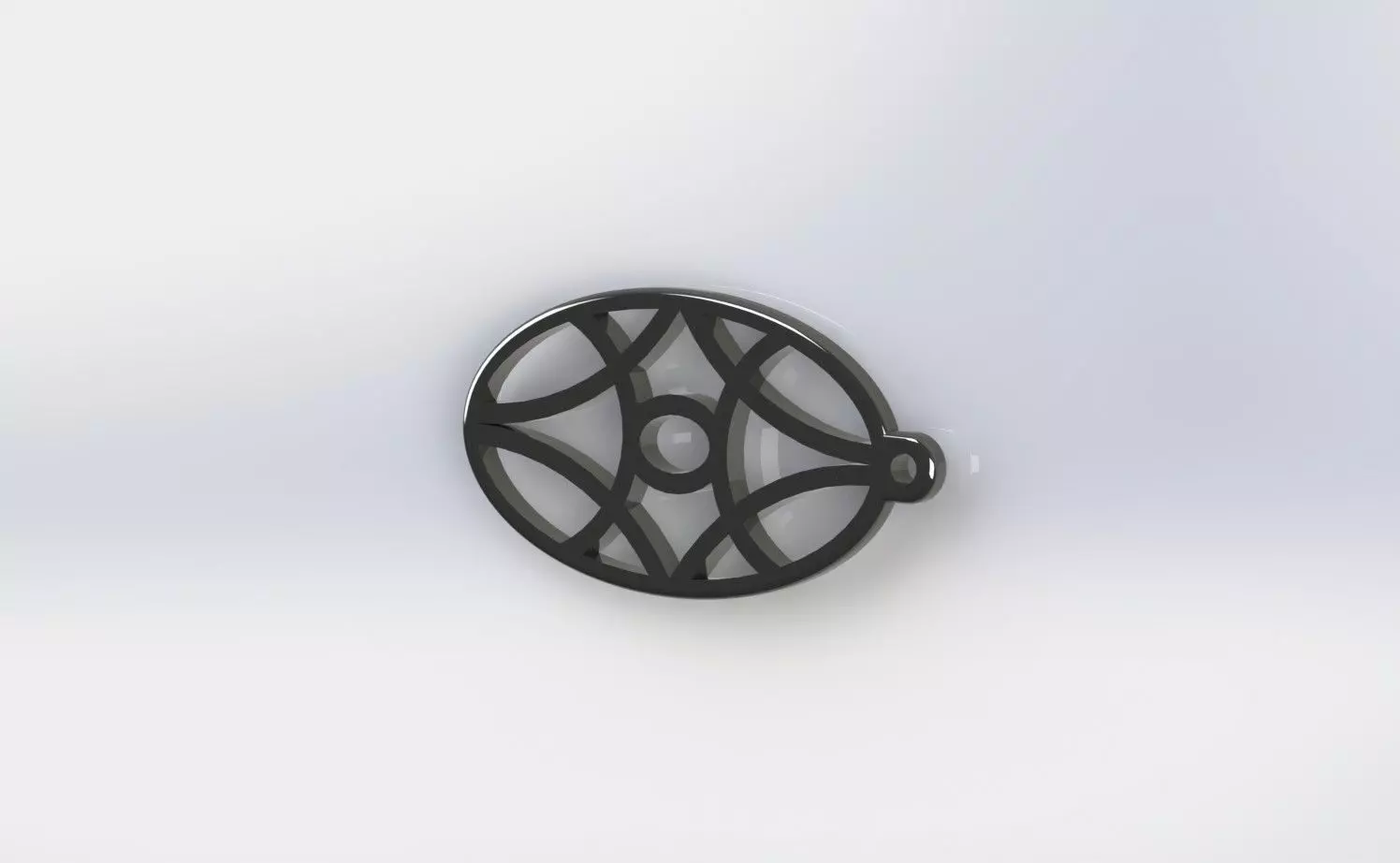 Collet Keyring 3D print model