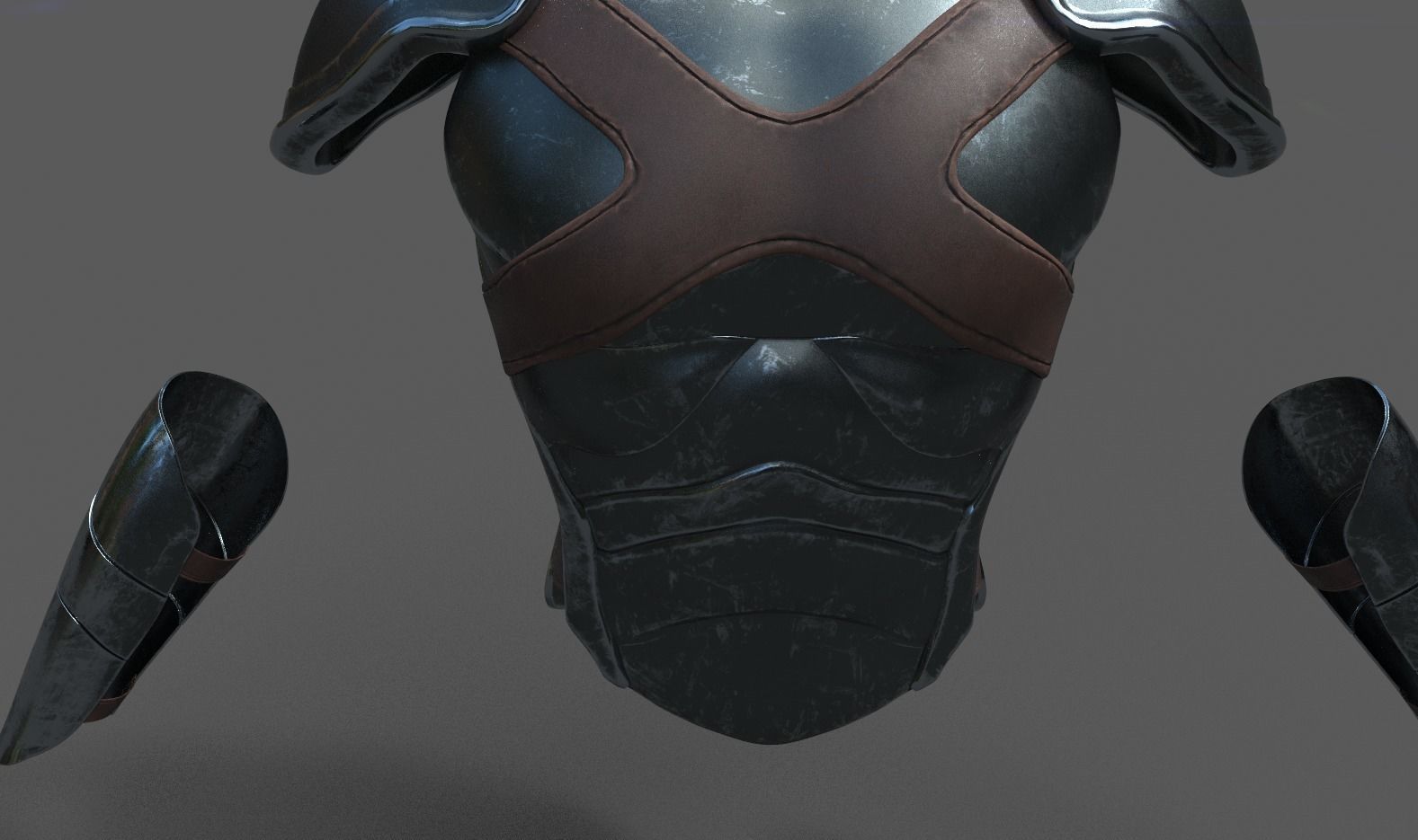 Medieval Armor UPDATE 3D model_8