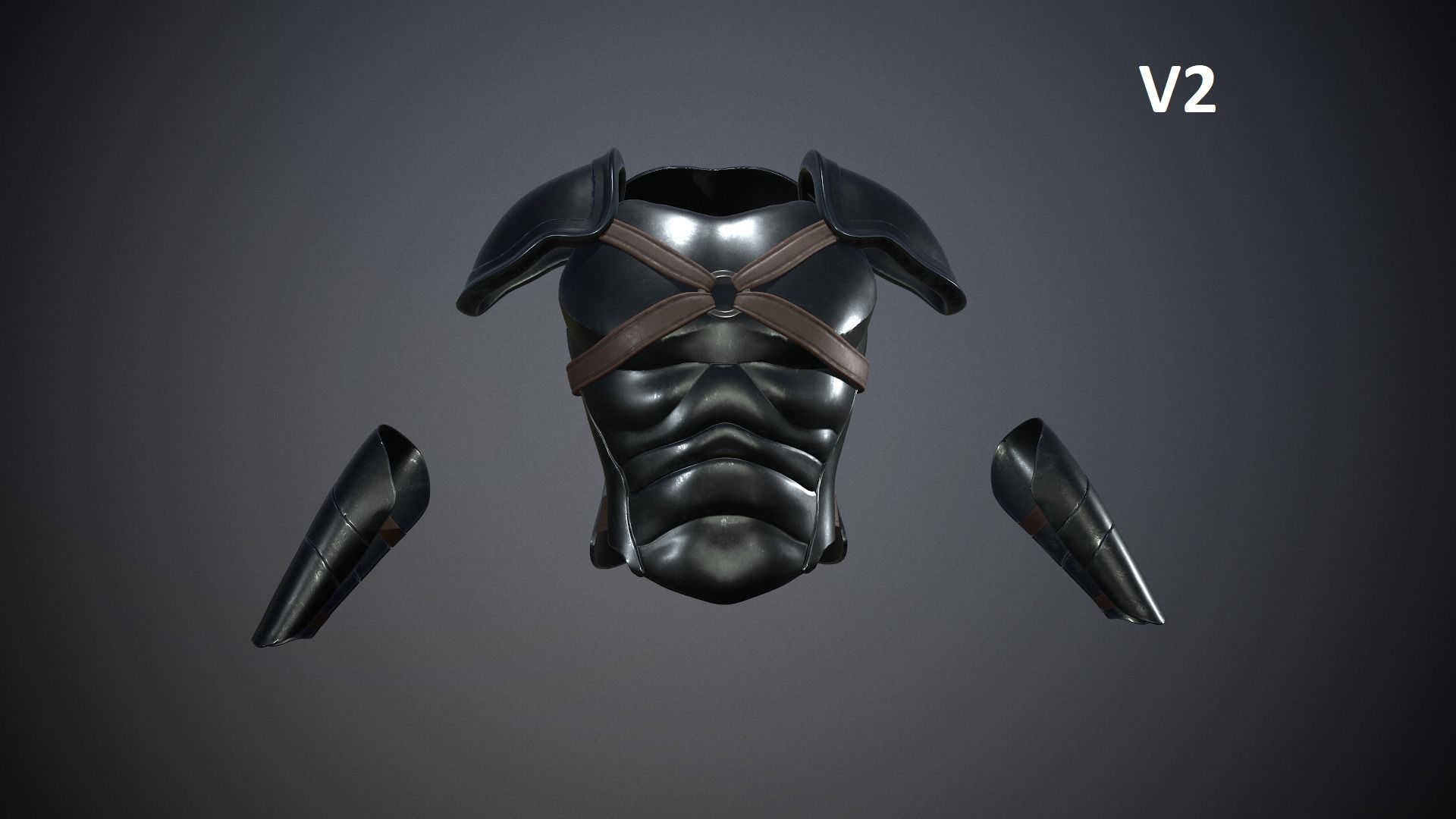 Medieval Armor UPDATE 3D model_1