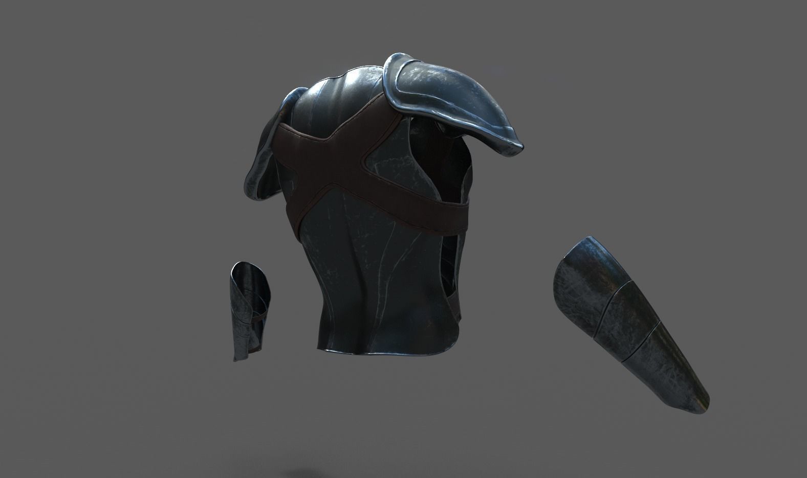 Medieval Armor UPDATE 3D model_5