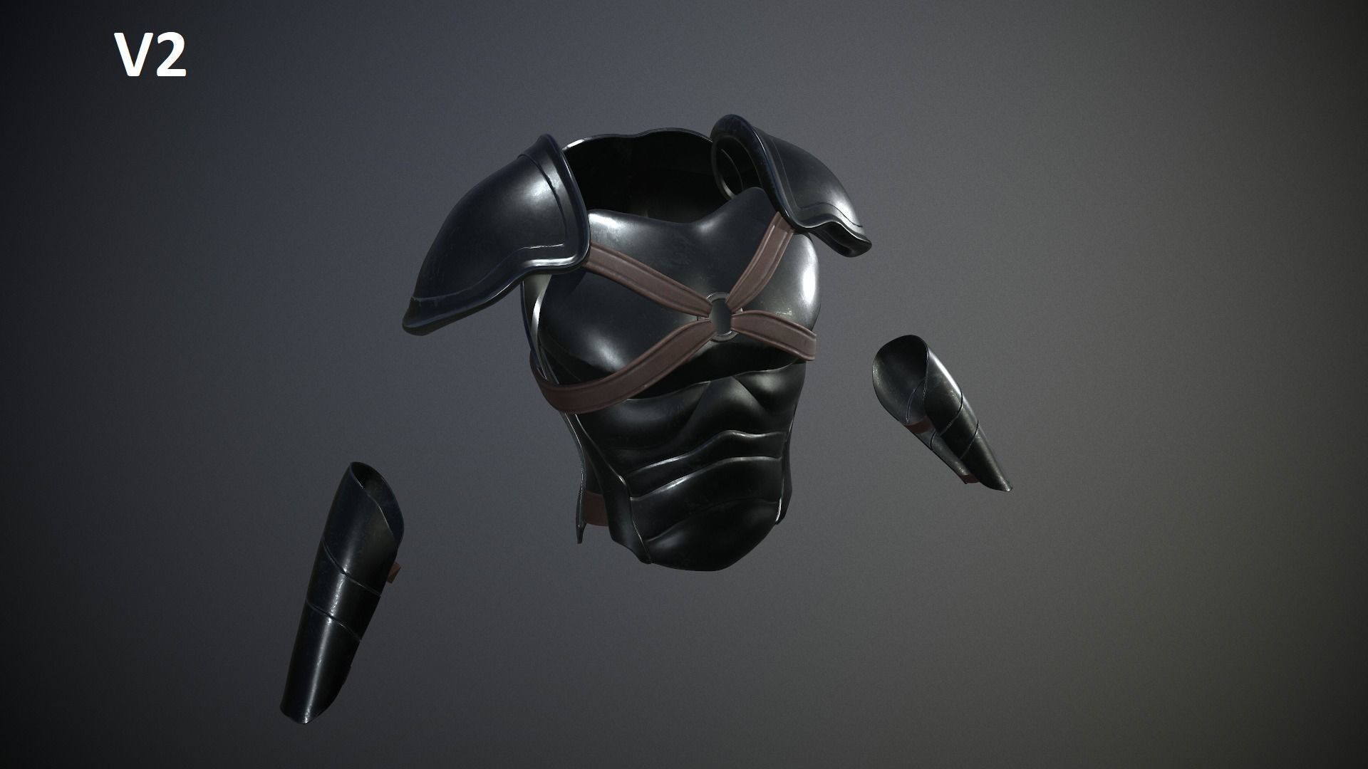 Medieval Armor UPDATE 3D model_2