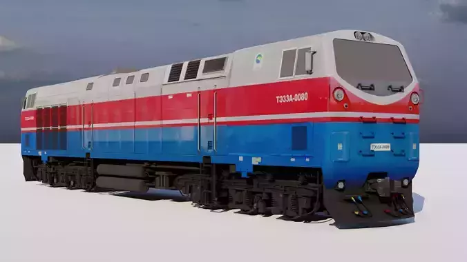 TE33A Diesel Locomotive