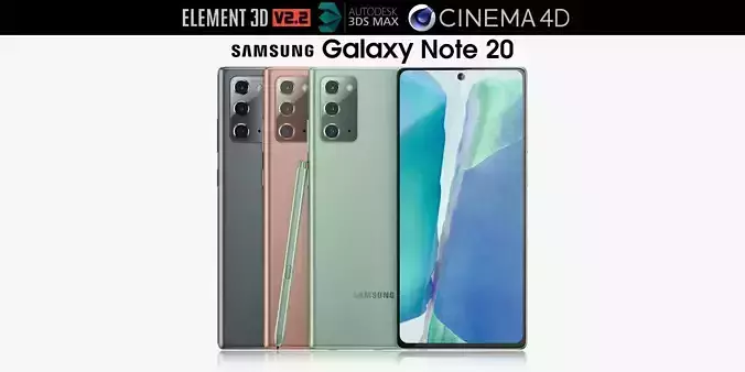 Samsung Galaxy Note 20 all colors