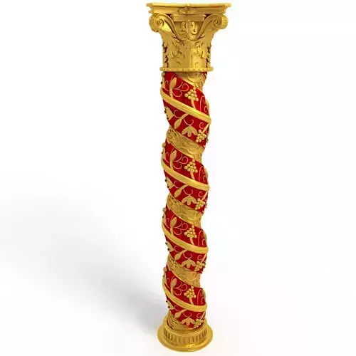 Baroque Solomonic Column 