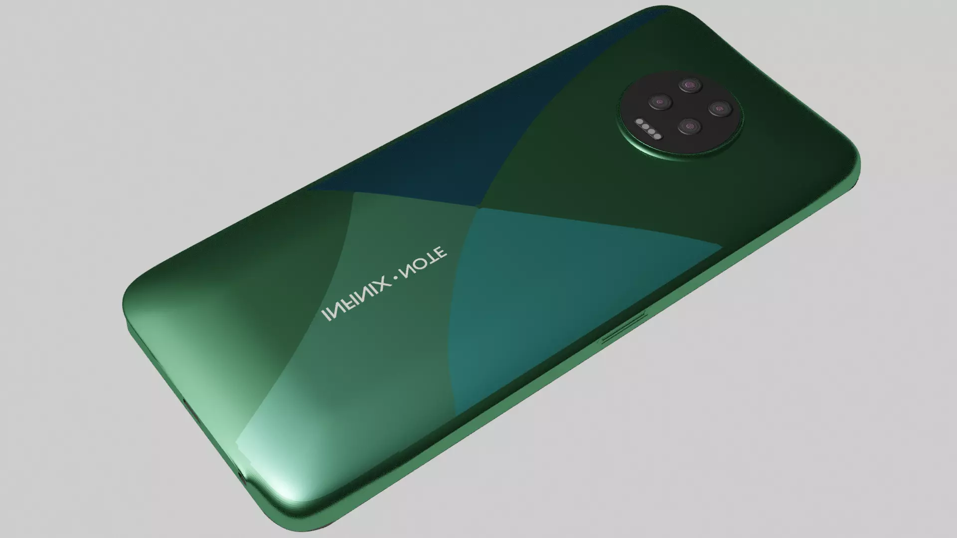 Infinix note 7 Phone Free 3D model