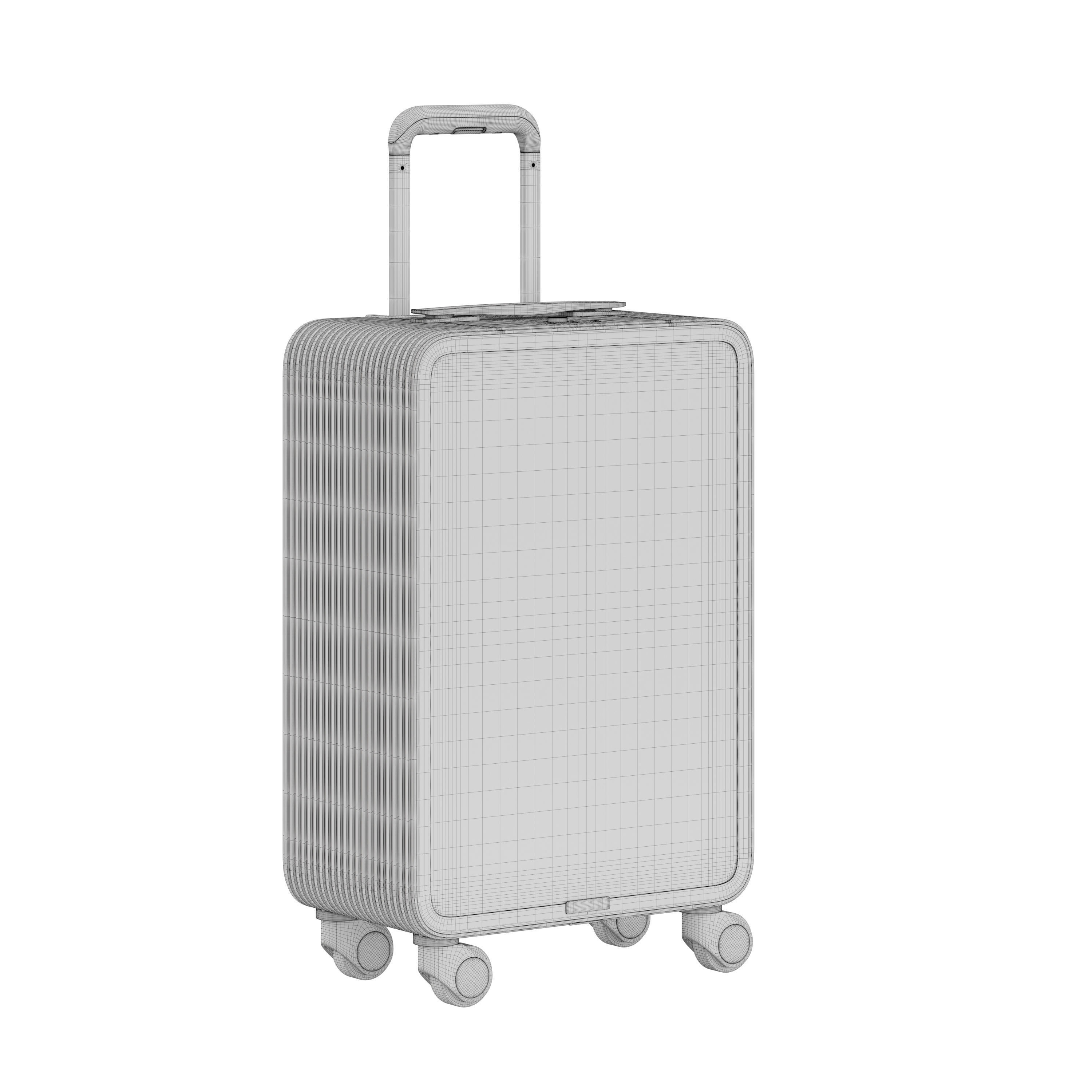 TUPLUS Luggage Set 3D Model Collection_4