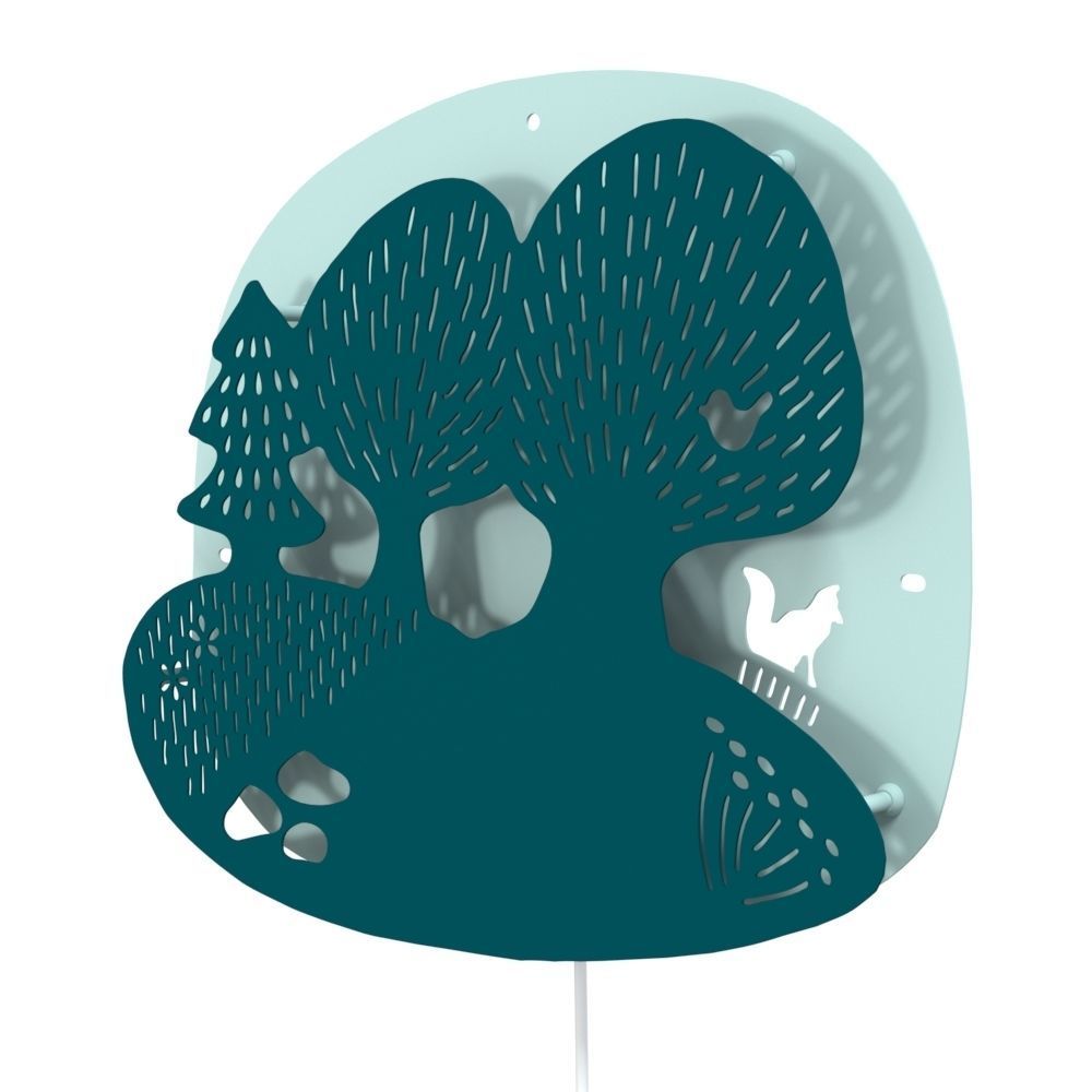 DUGGREGN IKEA LED wall lamp 3D model_1