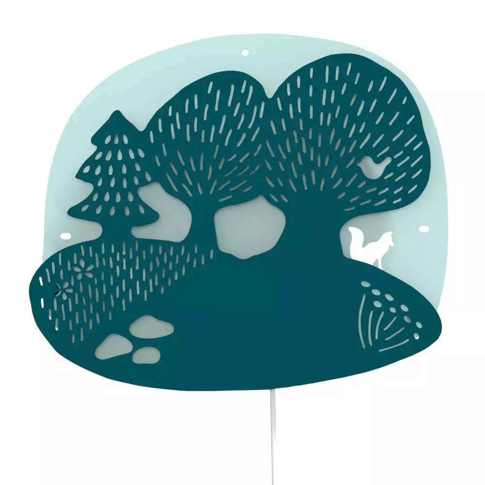 DUGGREGN IKEA LED wall lamp 3D model_0