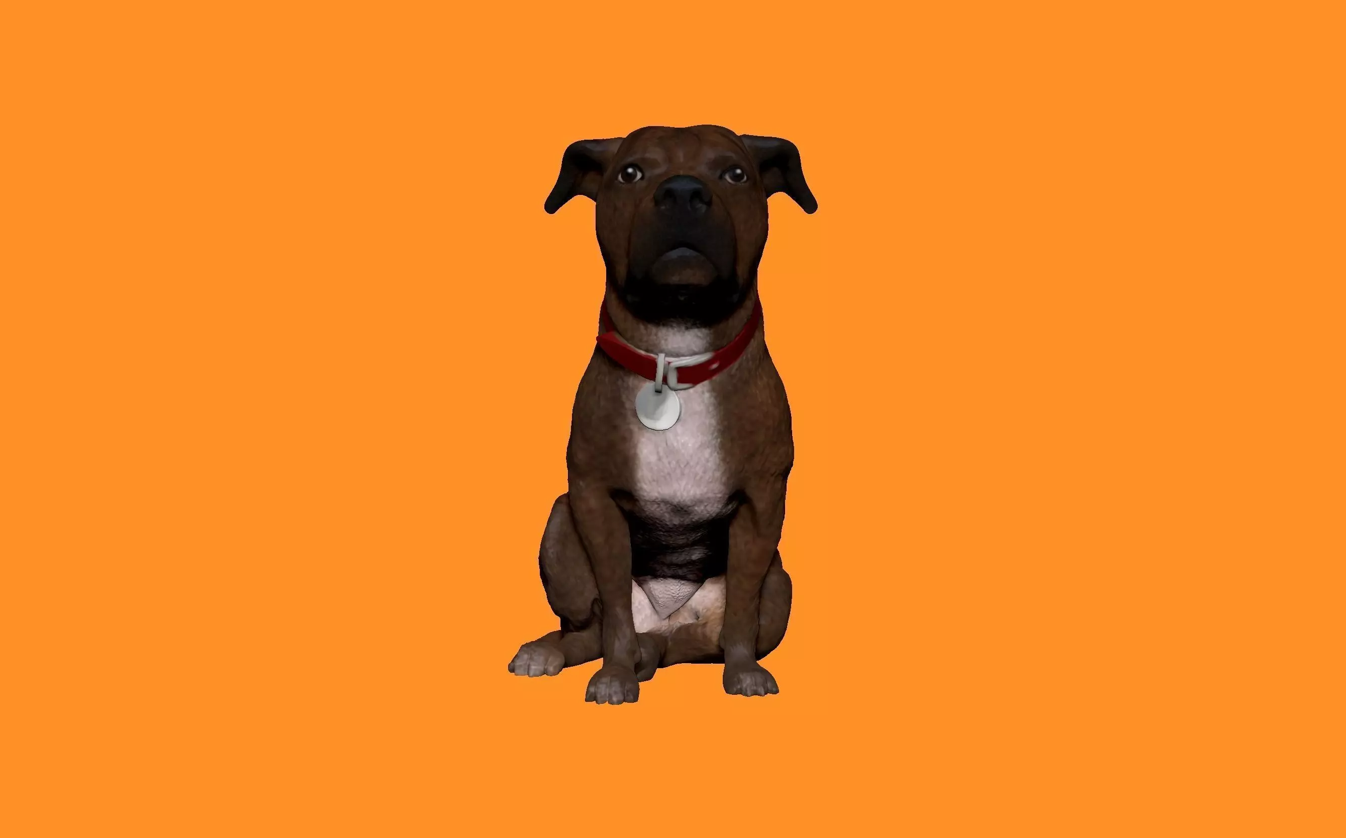 bullboxer pitt 3D print model