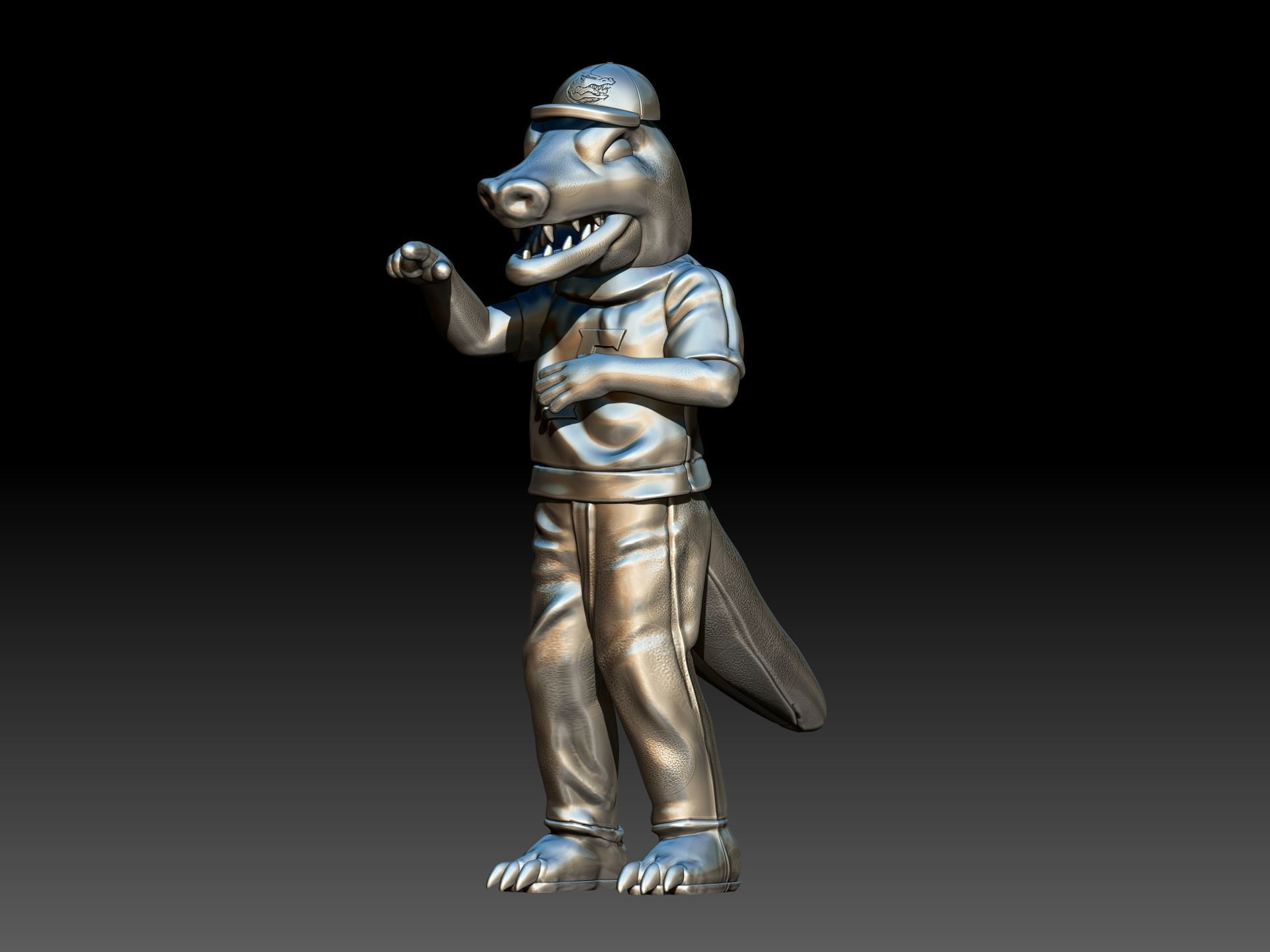 Albert University of Florida 3D print model_3