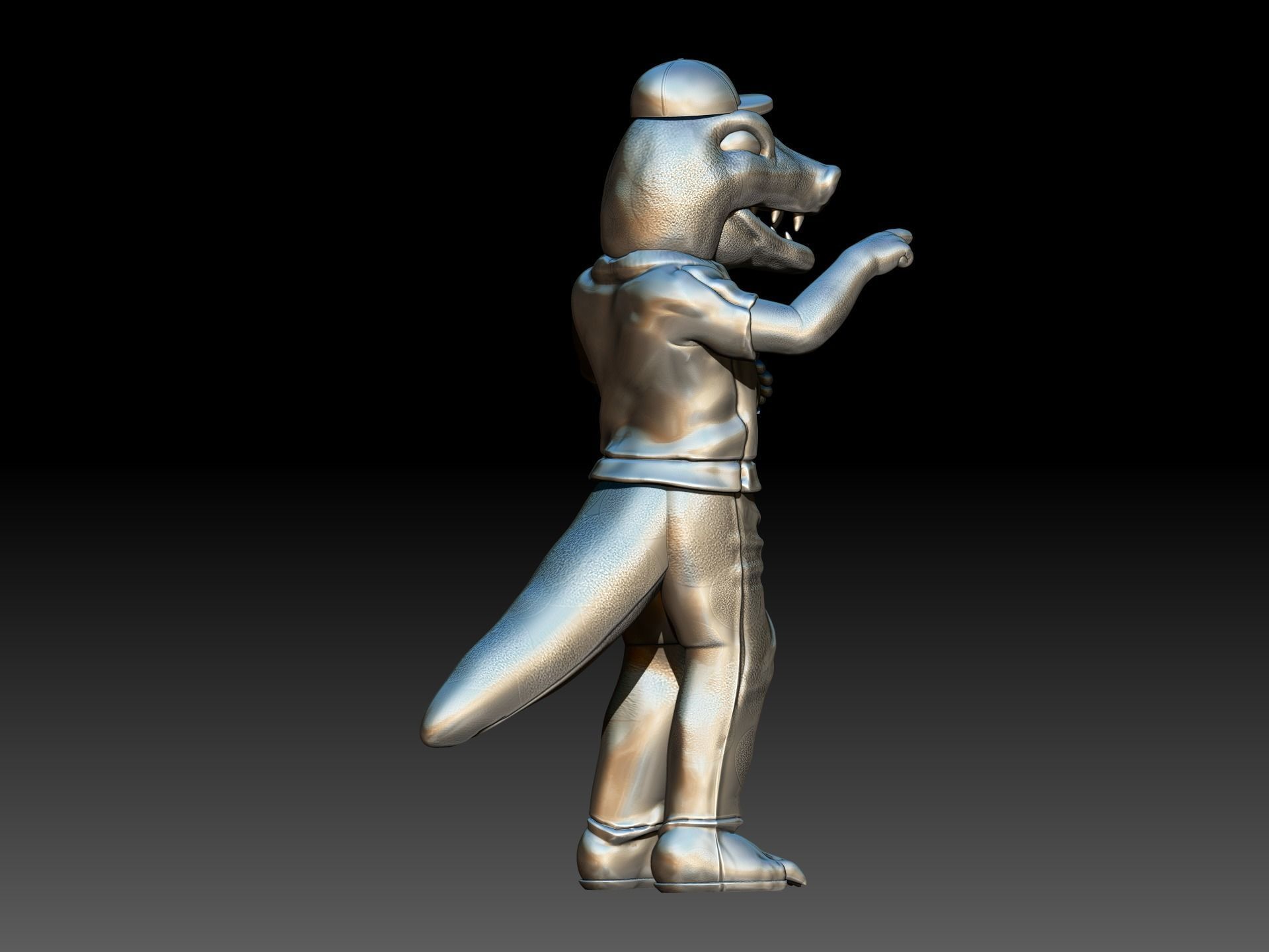 Albert University of Florida 3D print model_7