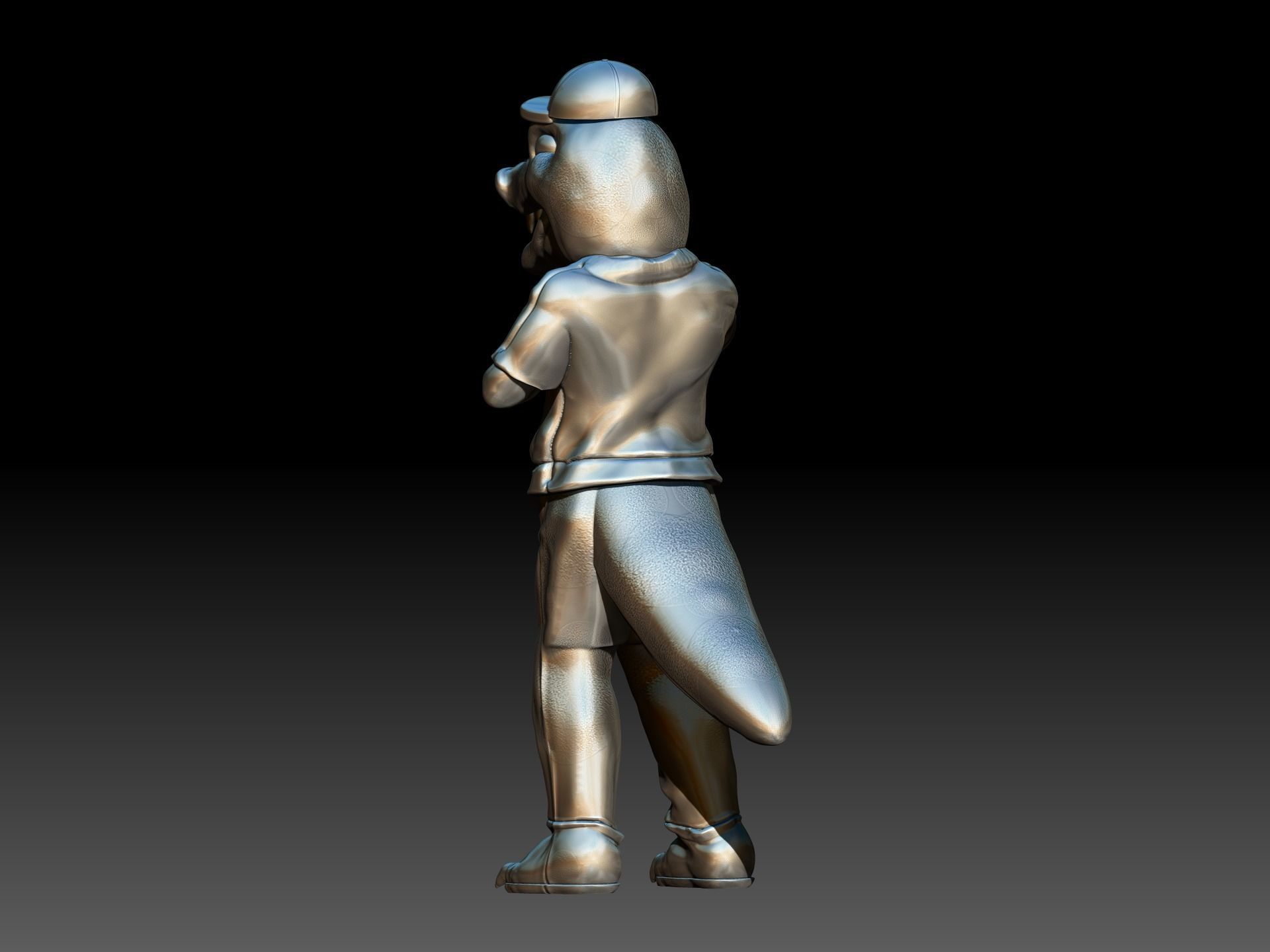 Albert University of Florida 3D print model_5