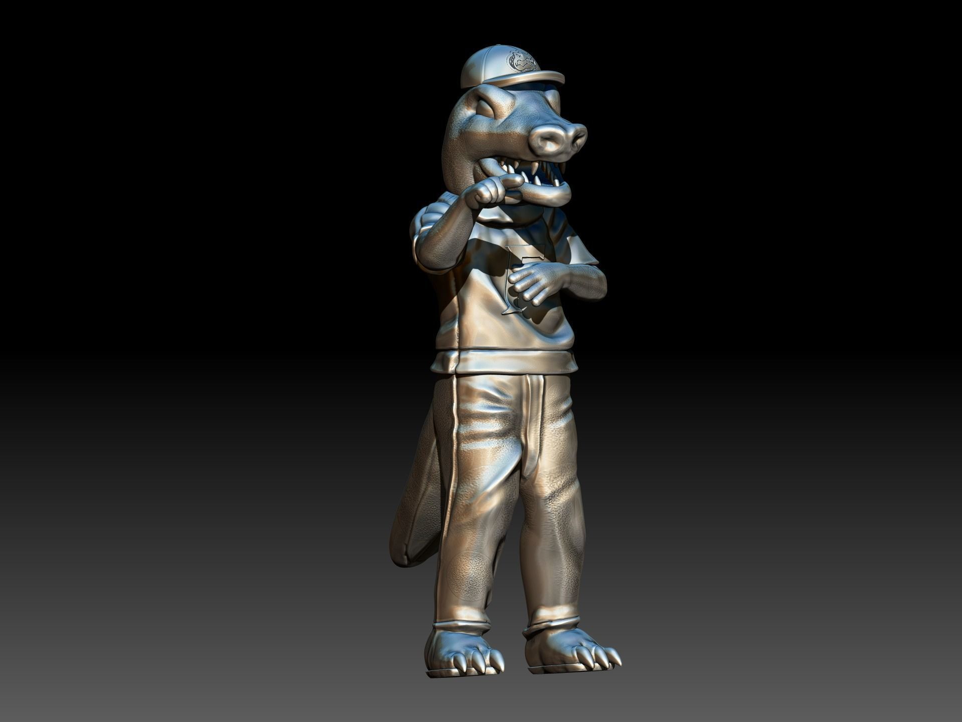 Albert University of Florida 3D print model_8