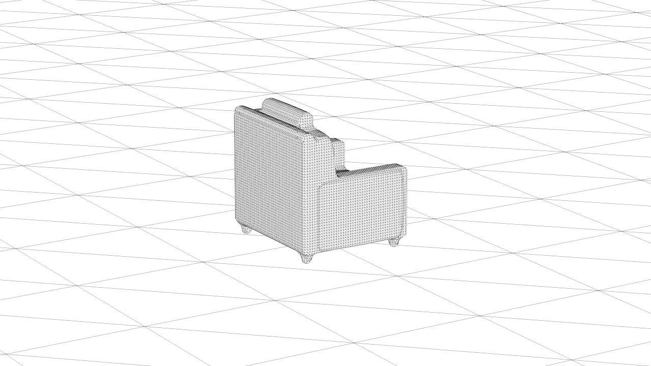 Sofa Clay Toy 3D Model 3D model_7