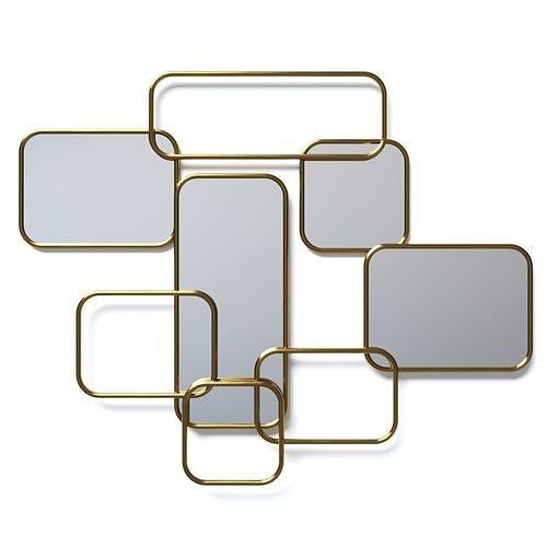 Mirror Dedale LaRedoute 3D model