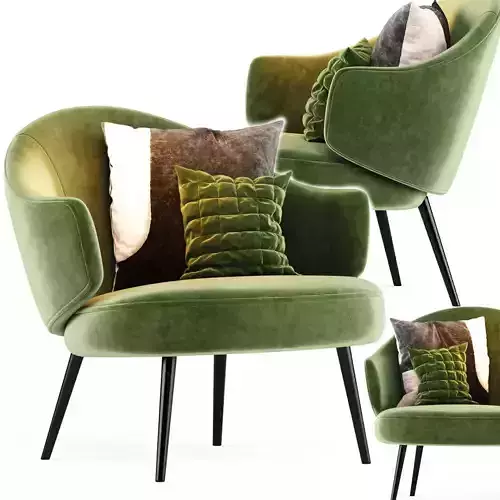 Charlotte Armchair 3D model