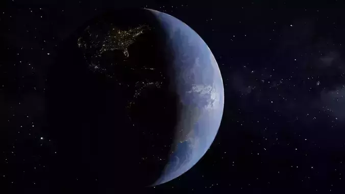 Realistic Earth with 8K Textures