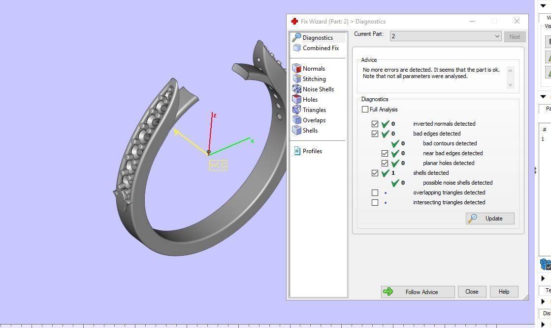 Engagement-ring ring 3D print model_6
