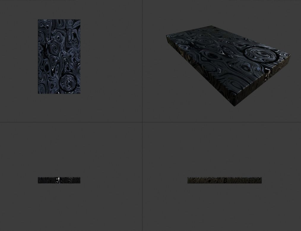 Mandalorian Steel Ingot Low-poly 3D model_11