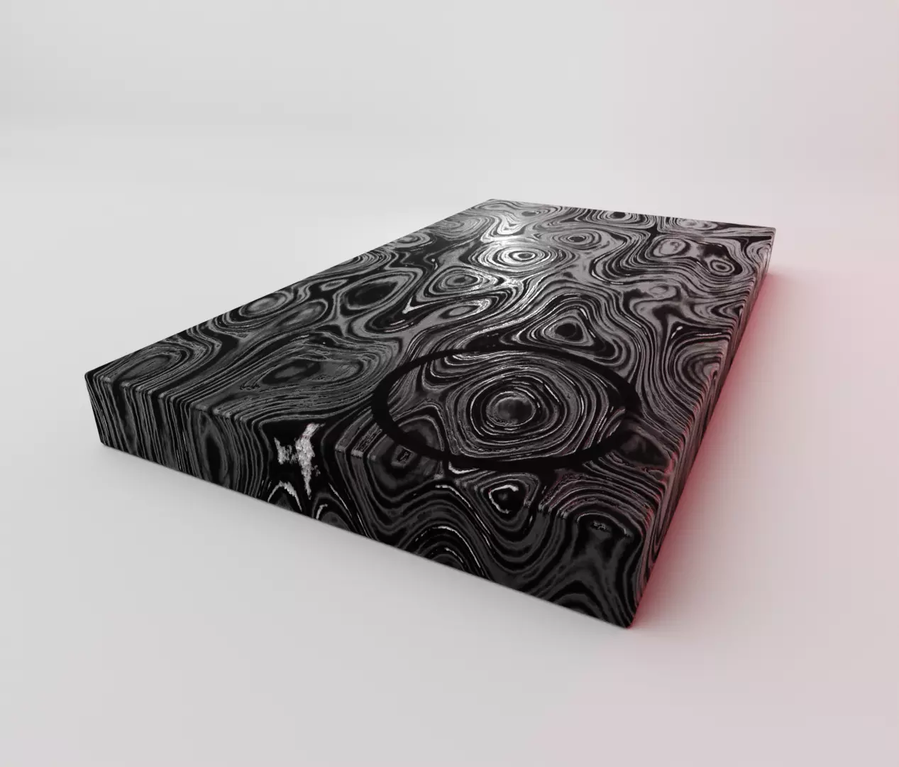 Mandalorian Steel Ingot Low-poly 3D model_0