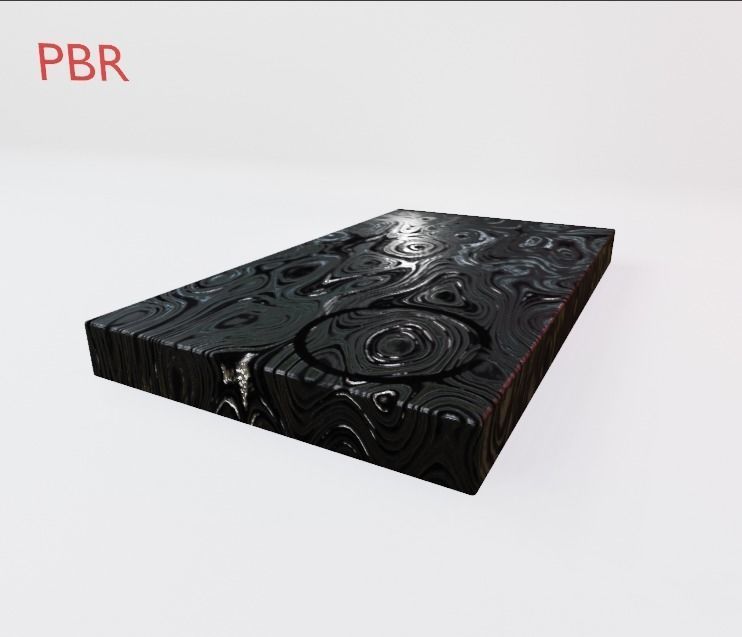 Mandalorian Steel Ingot Low-poly 3D model_5