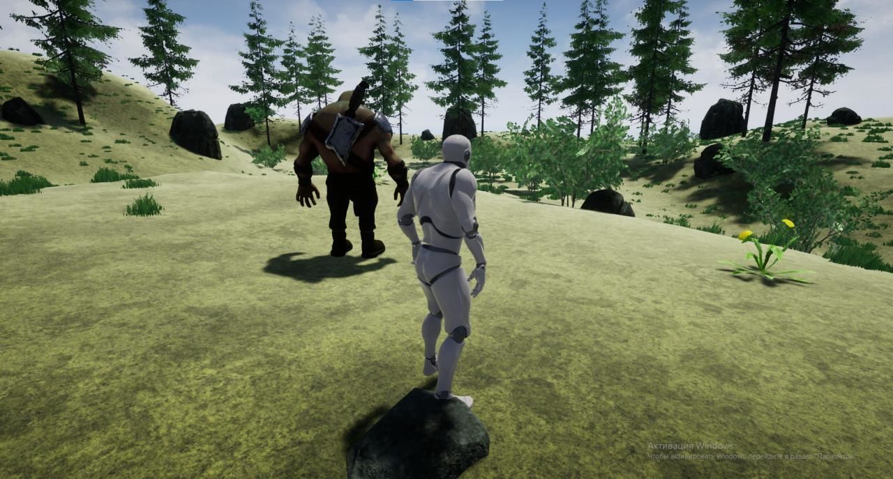 3D Character for game Low-poly 3D model_3