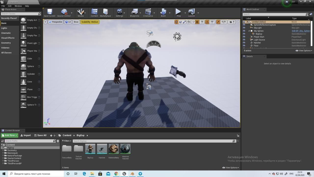 3D Character for game Low-poly 3D model_6