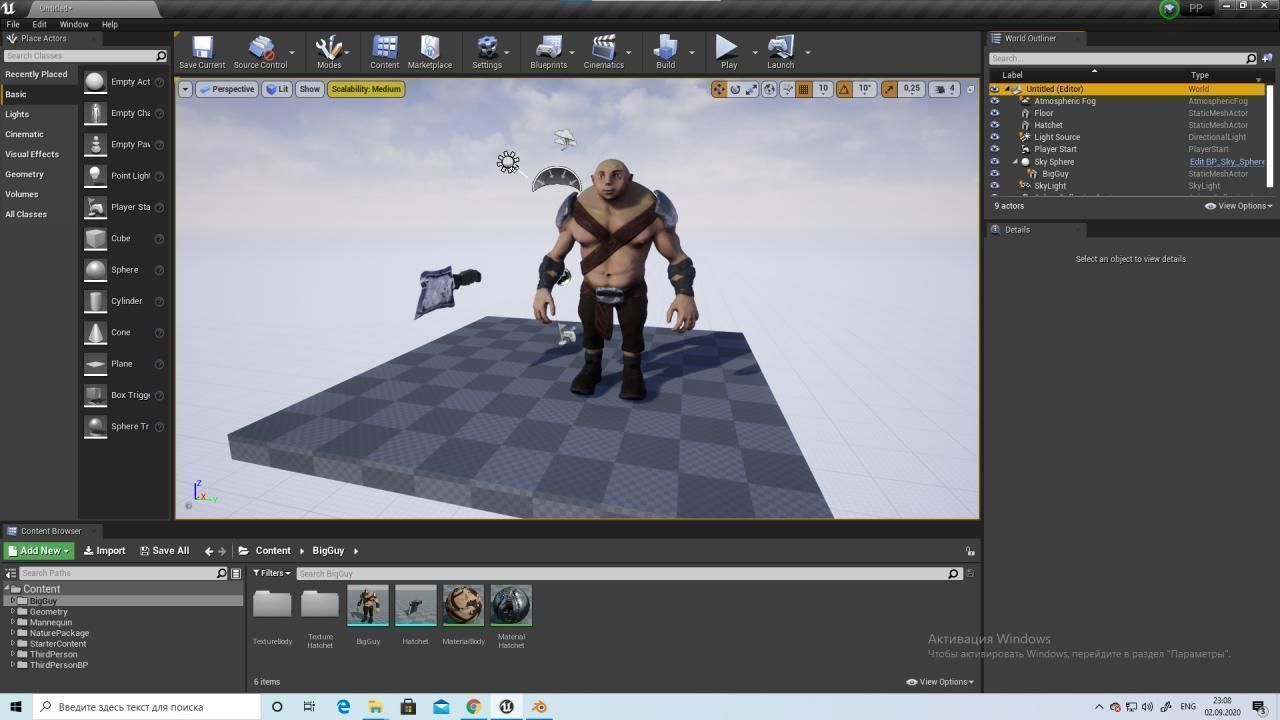 3D Character for game Low-poly 3D model_5