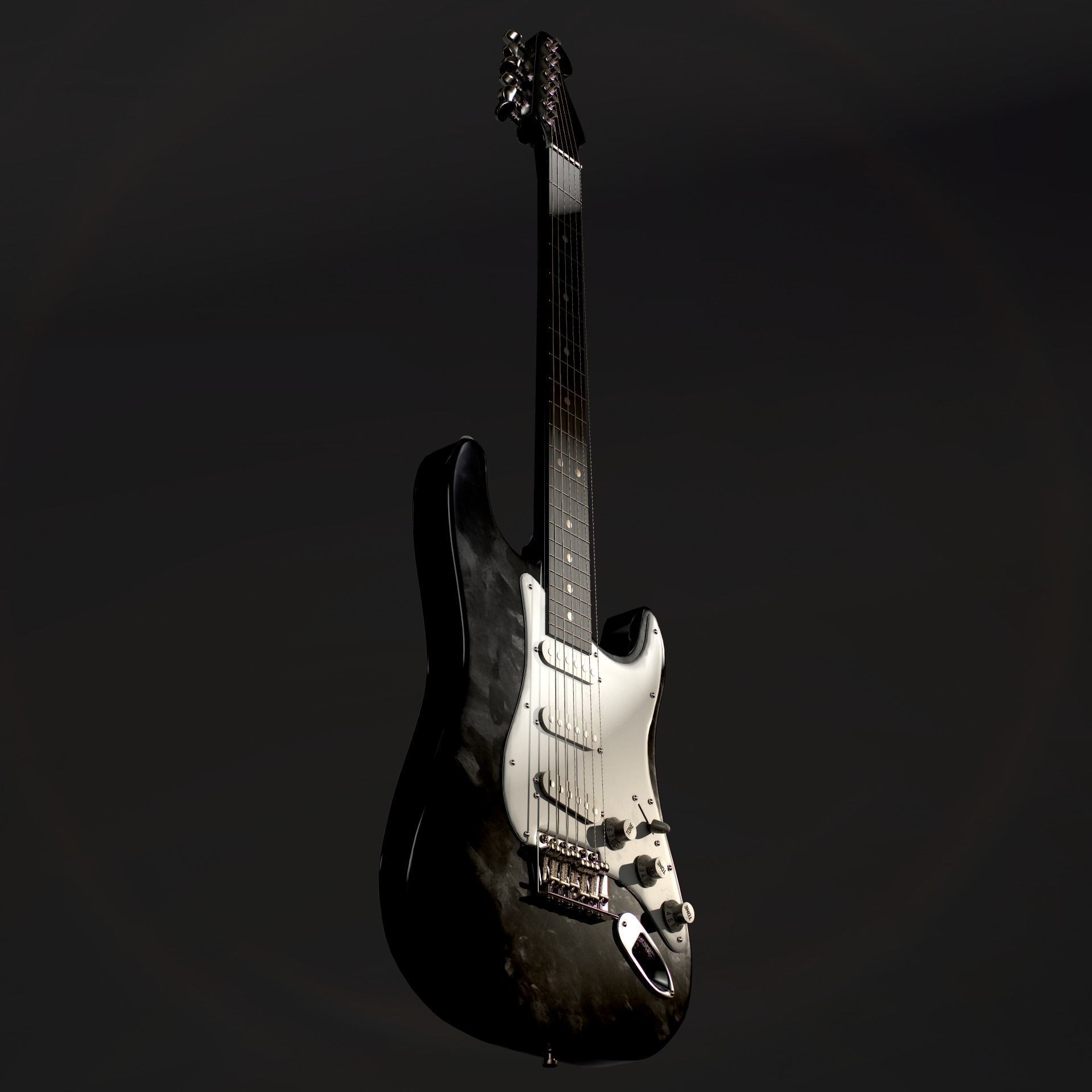 Electric Guitar 3D model_19