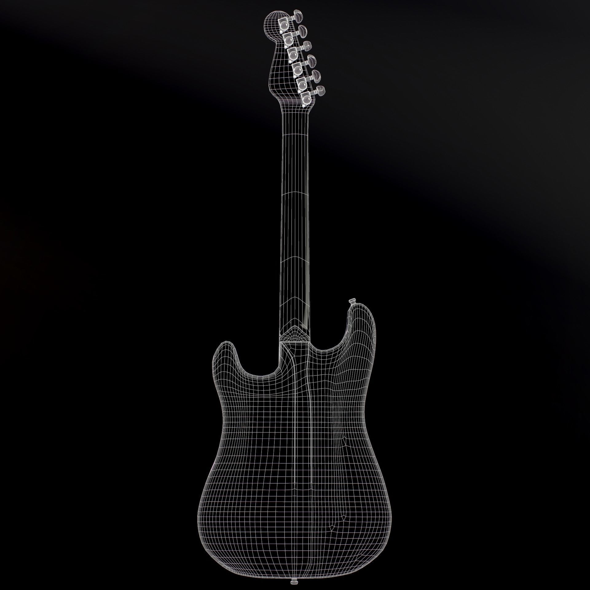 Electric Guitar 3D model_26