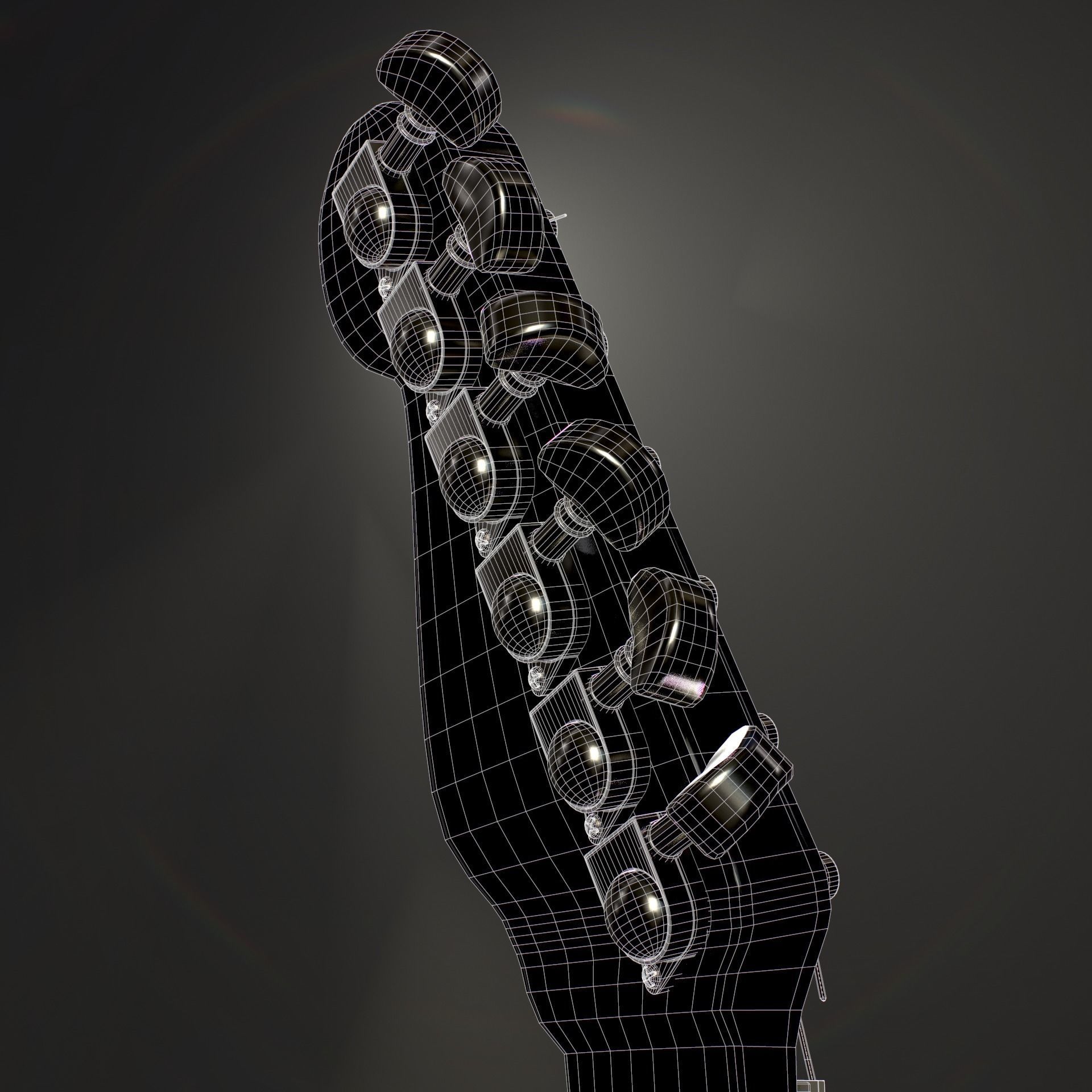 Electric Guitar 3D model_27