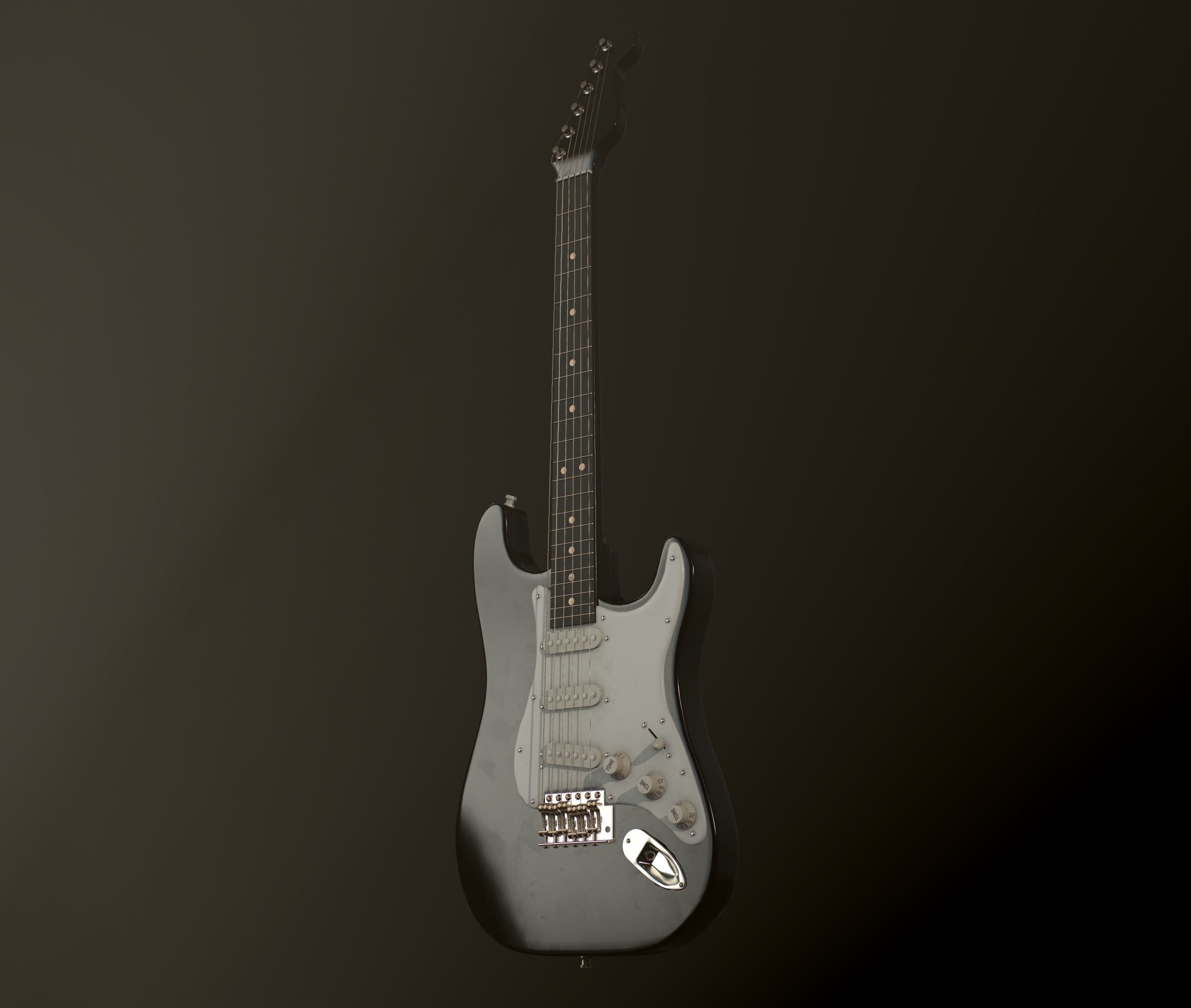 Electric Guitar 3D model_4