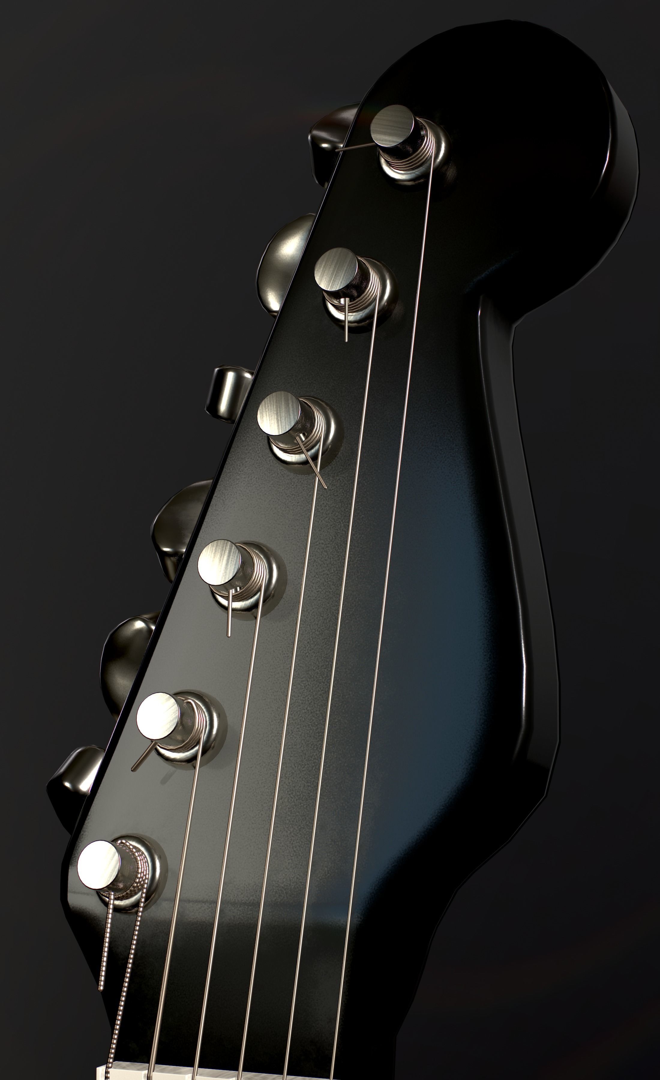 Electric Guitar 3D model_16