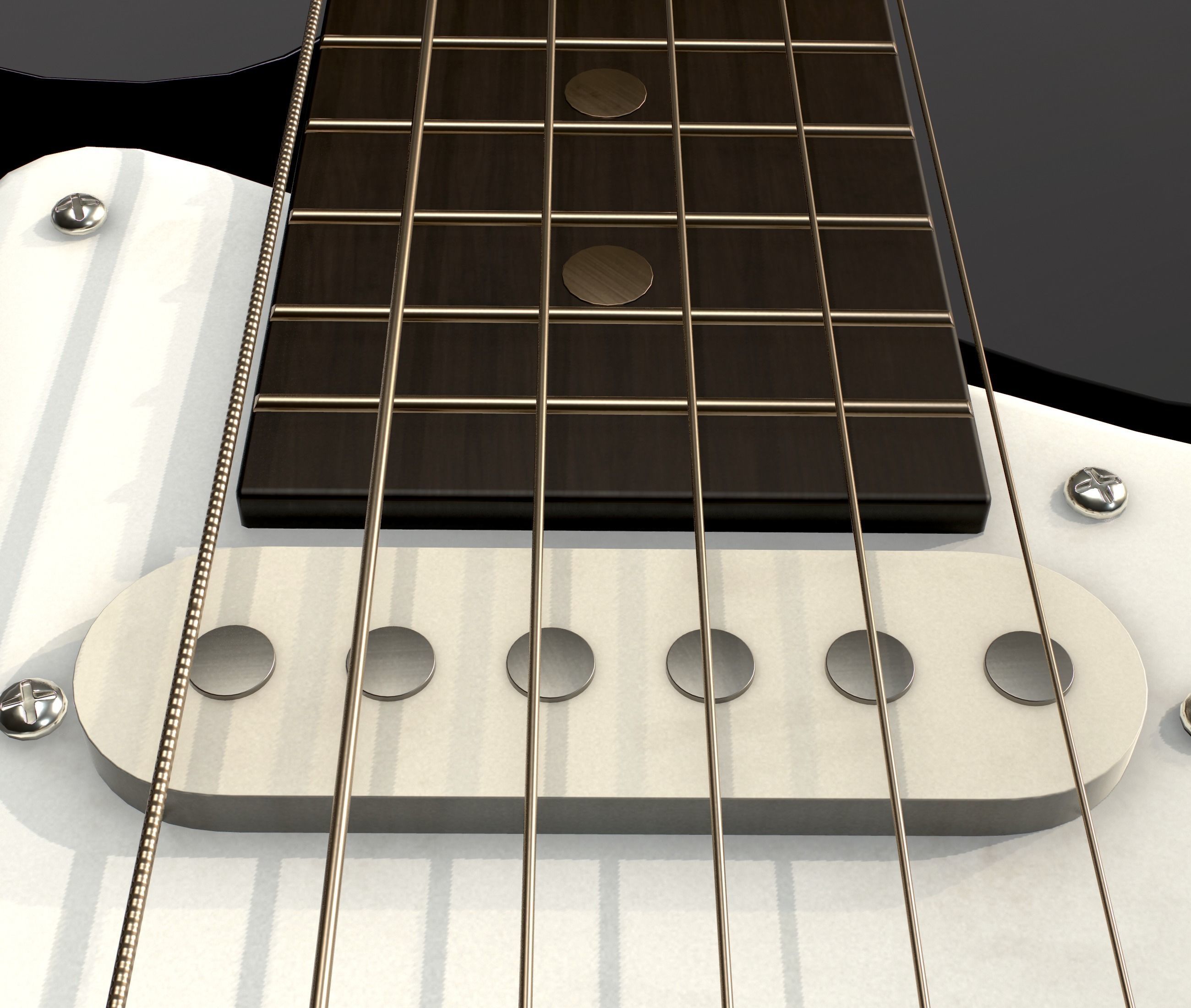 Electric Guitar 3D model_11