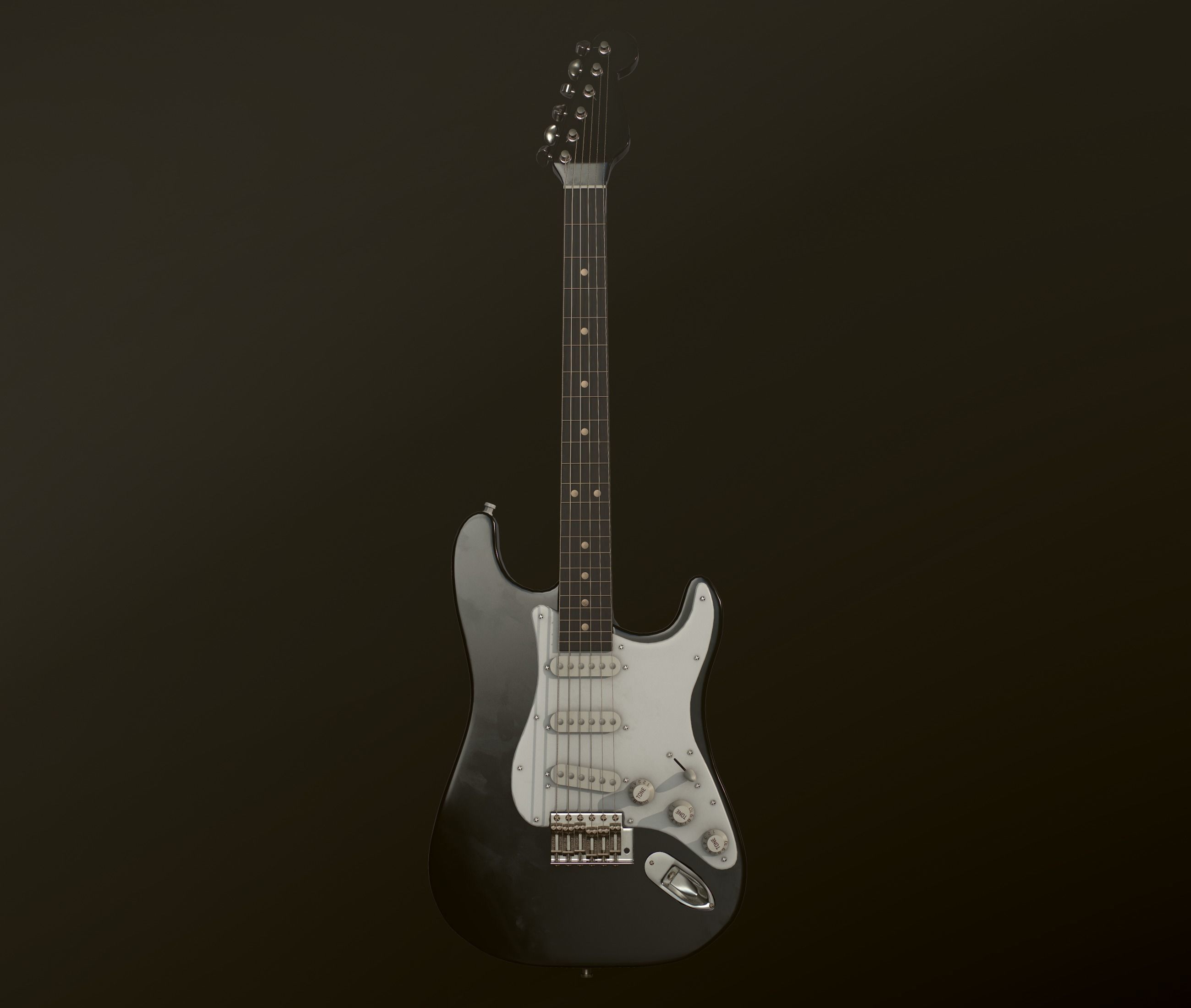 Electric Guitar 3D model_7