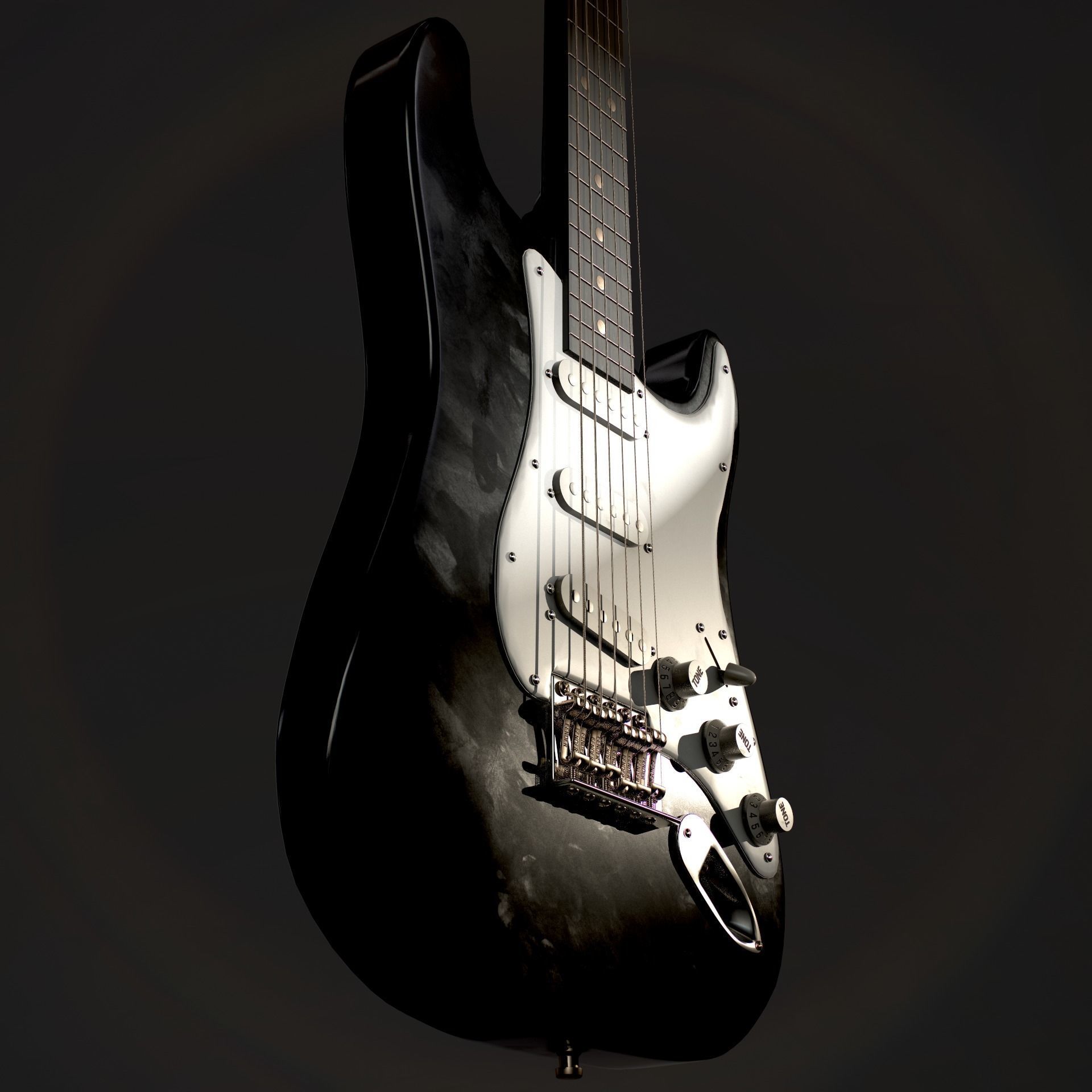 Electric Guitar 3D model_18