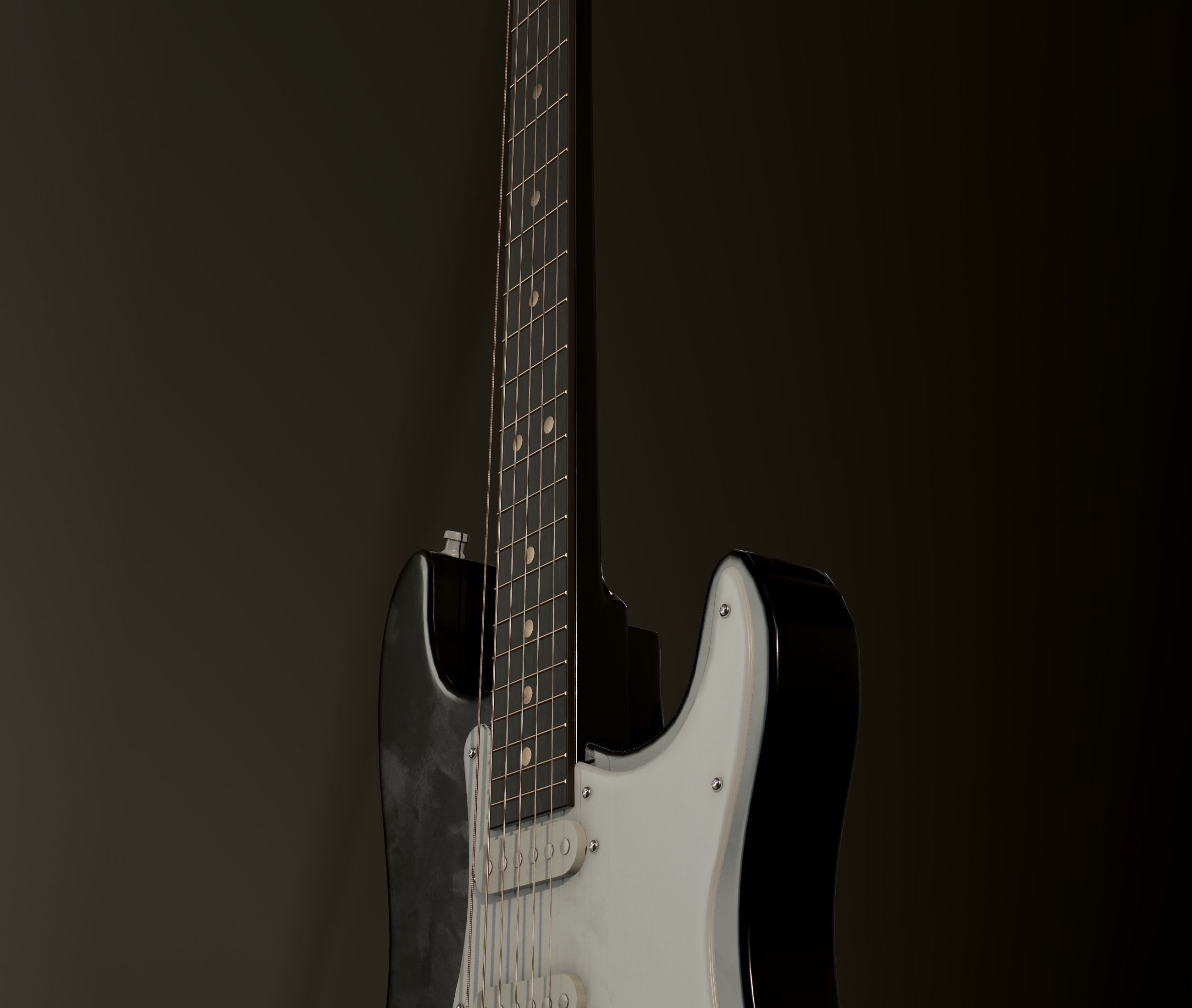 Electric Guitar 3D model_5